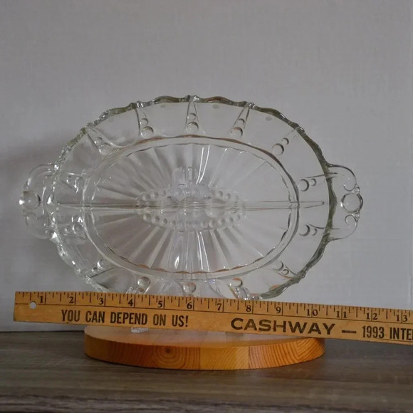 Vtg  Divided Dish - Picture 5 of 5